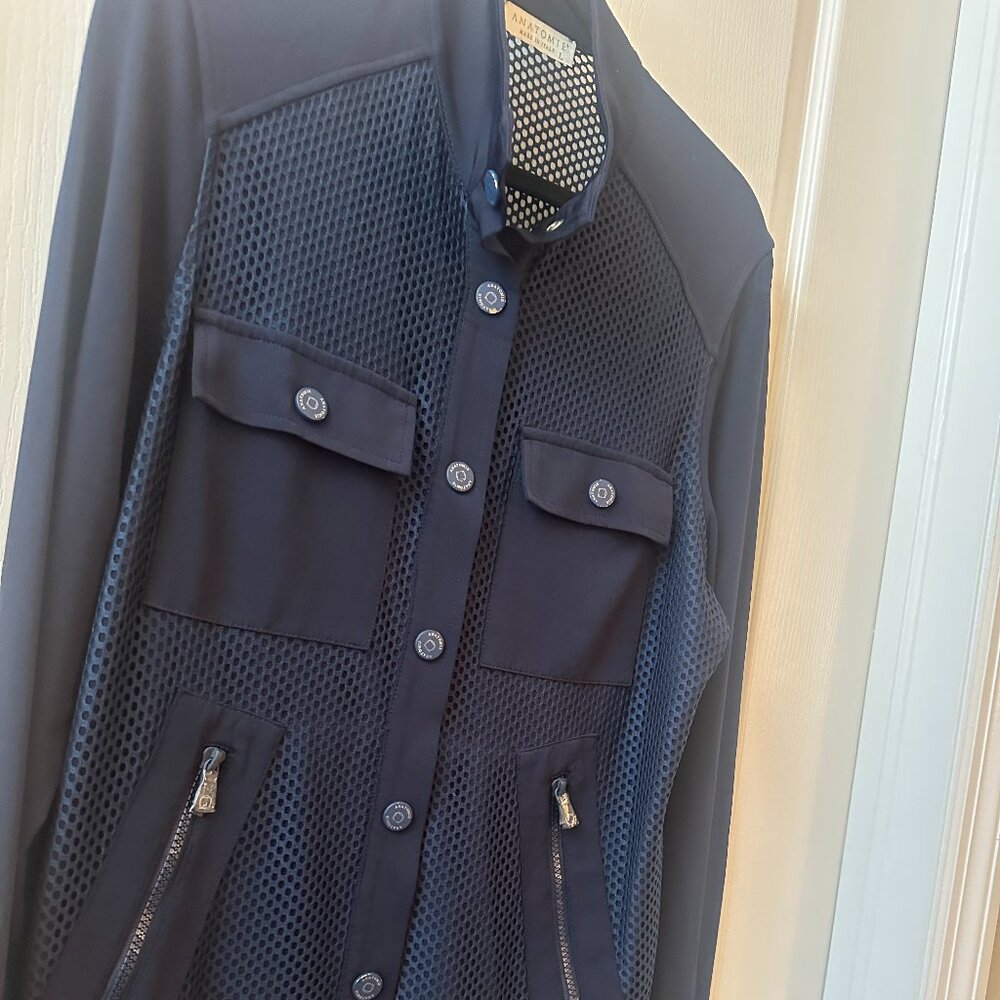 Spring Jackets! Anatomie Navy Mesh Blazer/jacket size L
